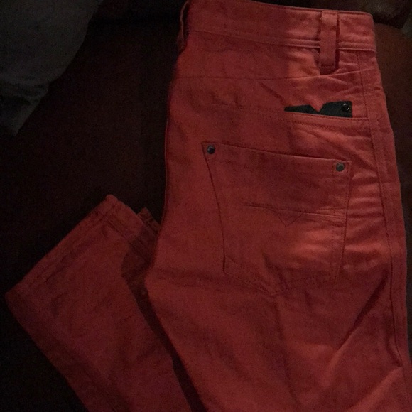 Diesel DARRON jeans burnt orange. - Picture 1 of 1